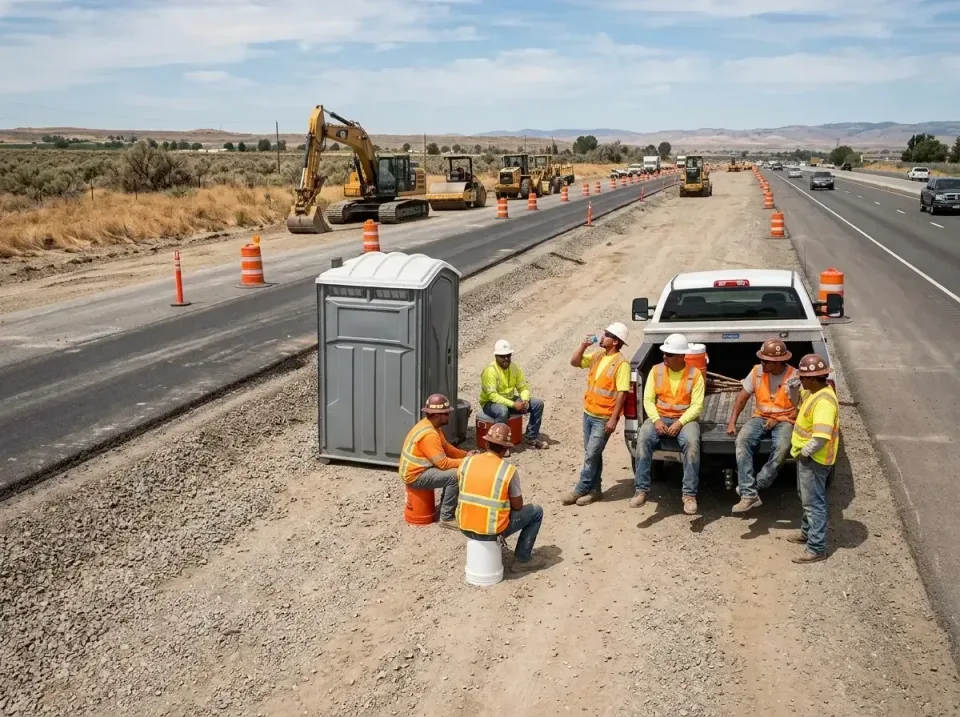 highway-road-construction-crew-007 — frequently asked questions, Porta Potty and Restroom Rentals in Guntersville, AL
